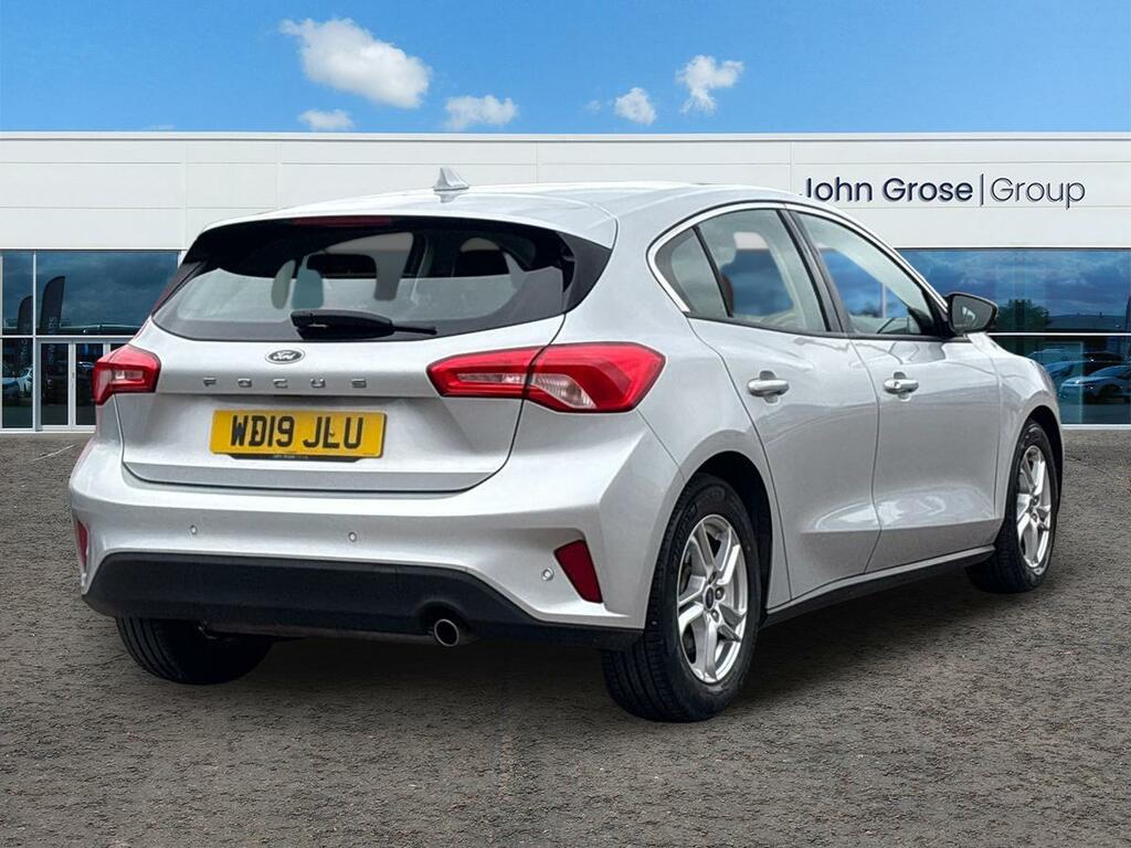 Ford Focus 1.0 Ecoboost 125 Zetec Hatchback WD19JLU Silver #3