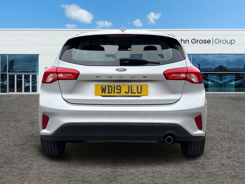 Ford Focus 1.0 Ecoboost 125 Zetec Hatchback WD19JLU Silver #4