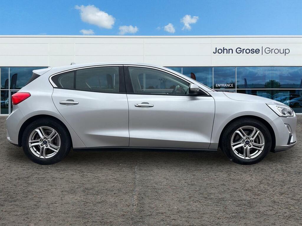 Ford Focus 1.0 Ecoboost 125 Zetec Hatchback WD19JLU Silver #2