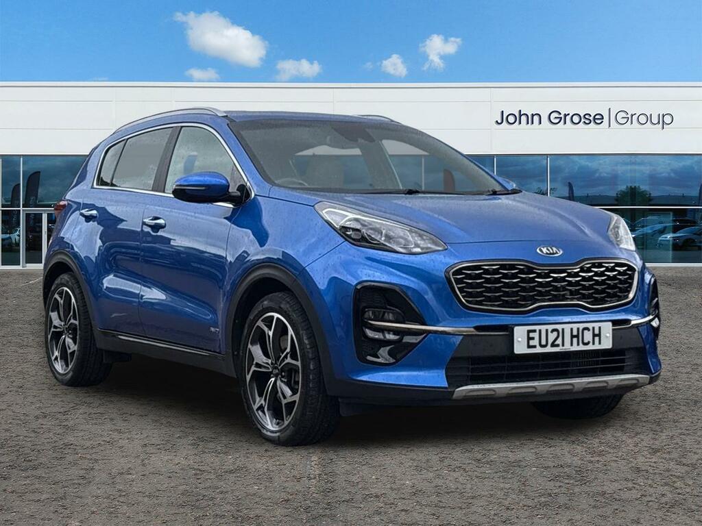 Kia Sportage 1.6 Crdi 48V Isg Gt-line Dct Awd Estate Blue