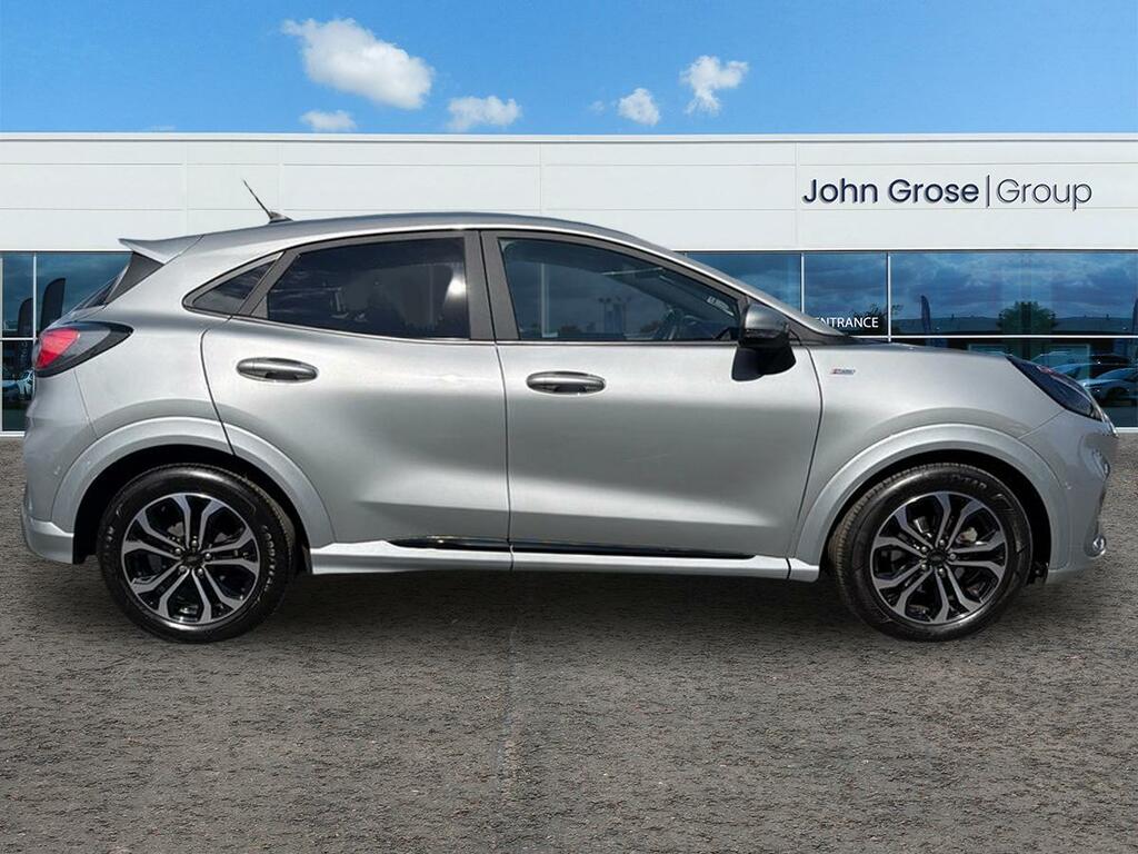 Ford Puma 1.0 Ecoboost Hybrid Mhev St-line Hatchback AV24UGL Silver #2