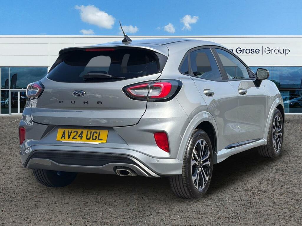 Ford Puma 1.0 Ecoboost Hybrid Mhev St-line Hatchback AV24UGL Silver #3