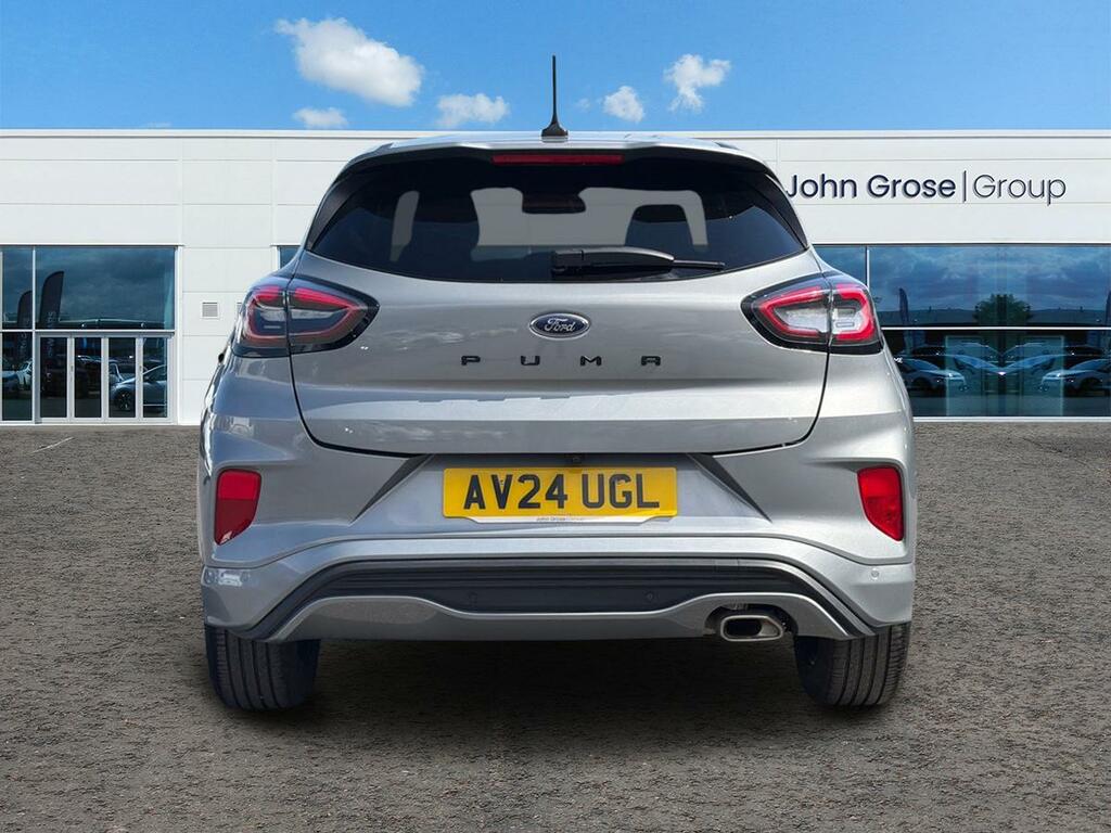 Ford Puma 1.0 Ecoboost Hybrid Mhev St-line Hatchback AV24UGL Silver #4