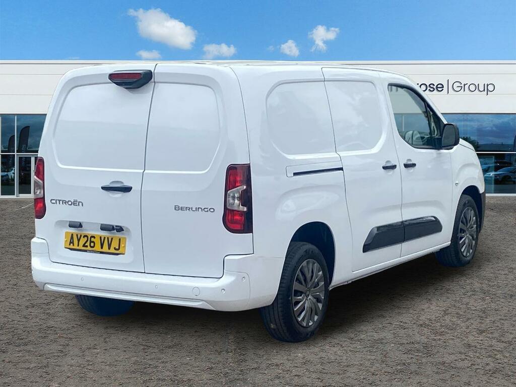 Citroen Berlingo 1.5 Bluehdi 100Ps Van Driver Panel Van AY26VVJ White #3