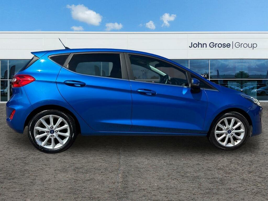 Ford Fiesta 1.0 Ecoboost Titanium Hatchback AV69FPD Blue #2