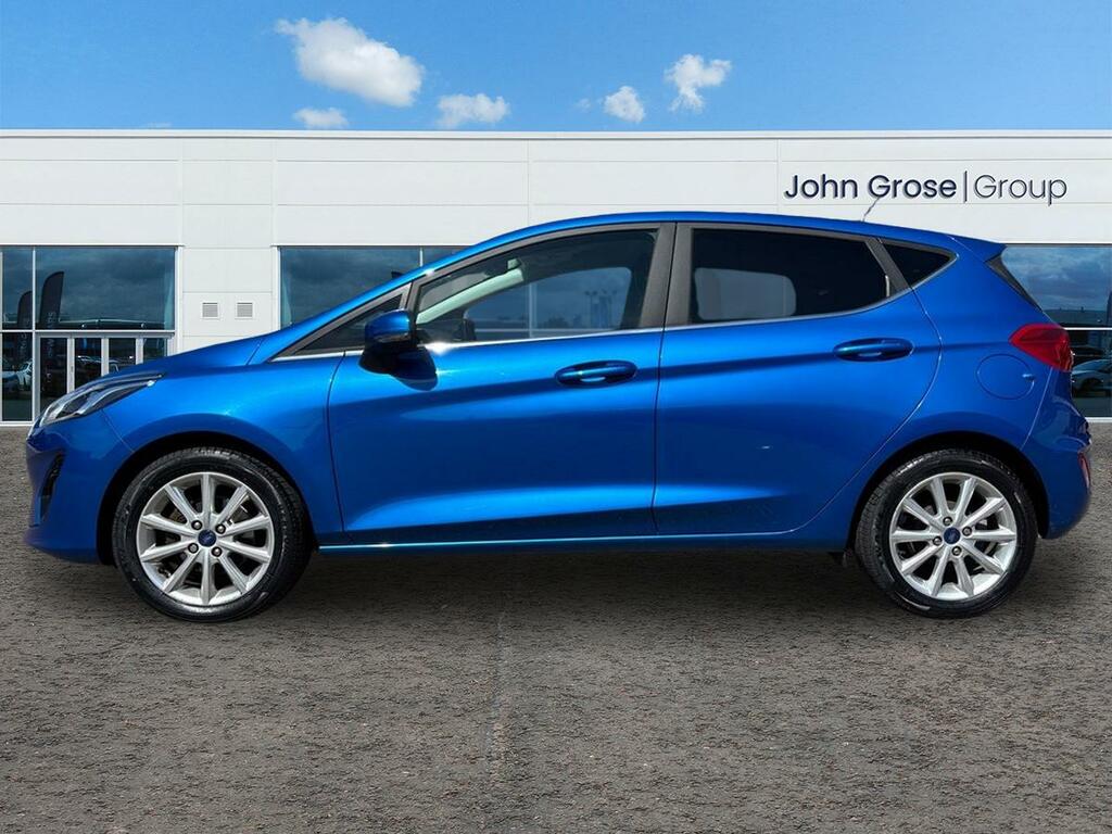 Ford Fiesta 1.0 Ecoboost Titanium Hatchback AV69FPD Blue #6