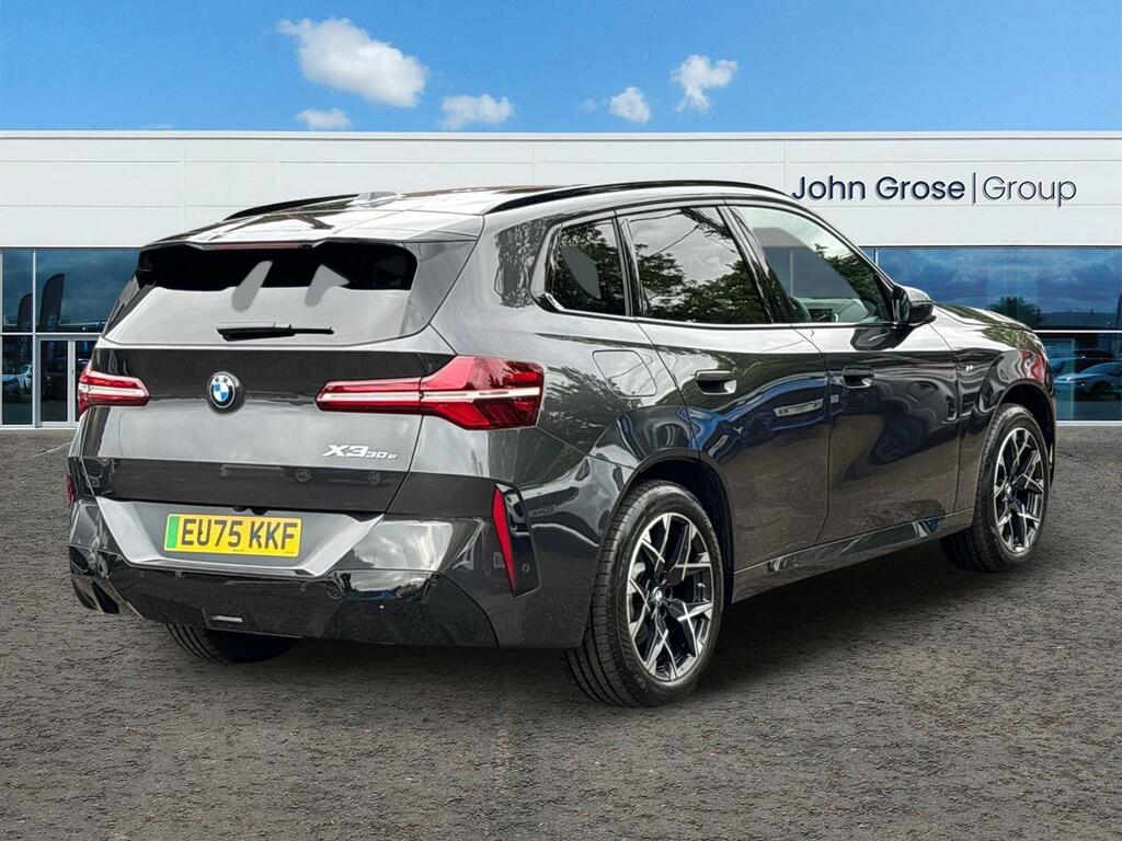 BMW X3 30E Xdrive M Sport Estate EU75KKF Grey #3