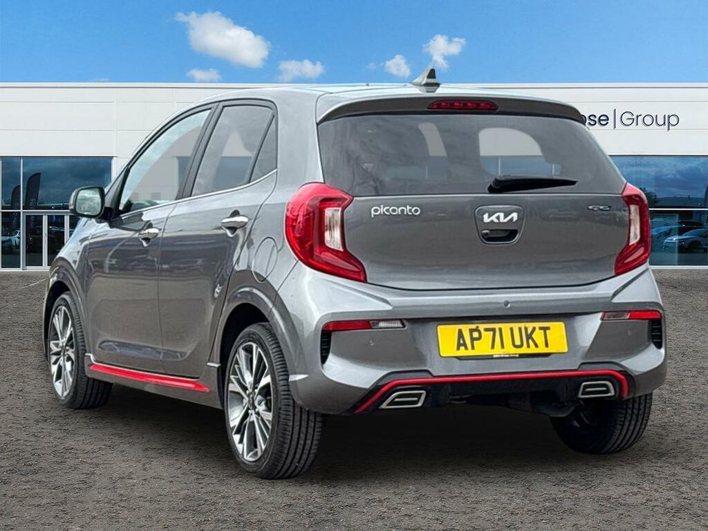 Kia Picanto 1.0T Gdi Gt-line S 4 Seats Hatchback AP71UKT Grey #5
