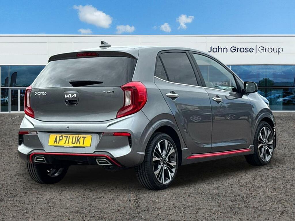 Kia Picanto 1.0T Gdi Gt-line S 4 Seats Hatchback AP71UKT Grey #3