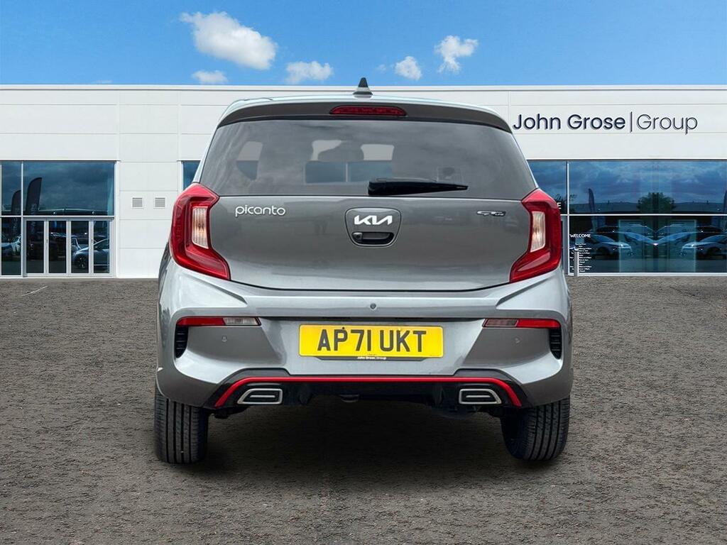 Kia Picanto 1.0T Gdi Gt-line S 4 Seats Hatchback AP71UKT Grey #4
