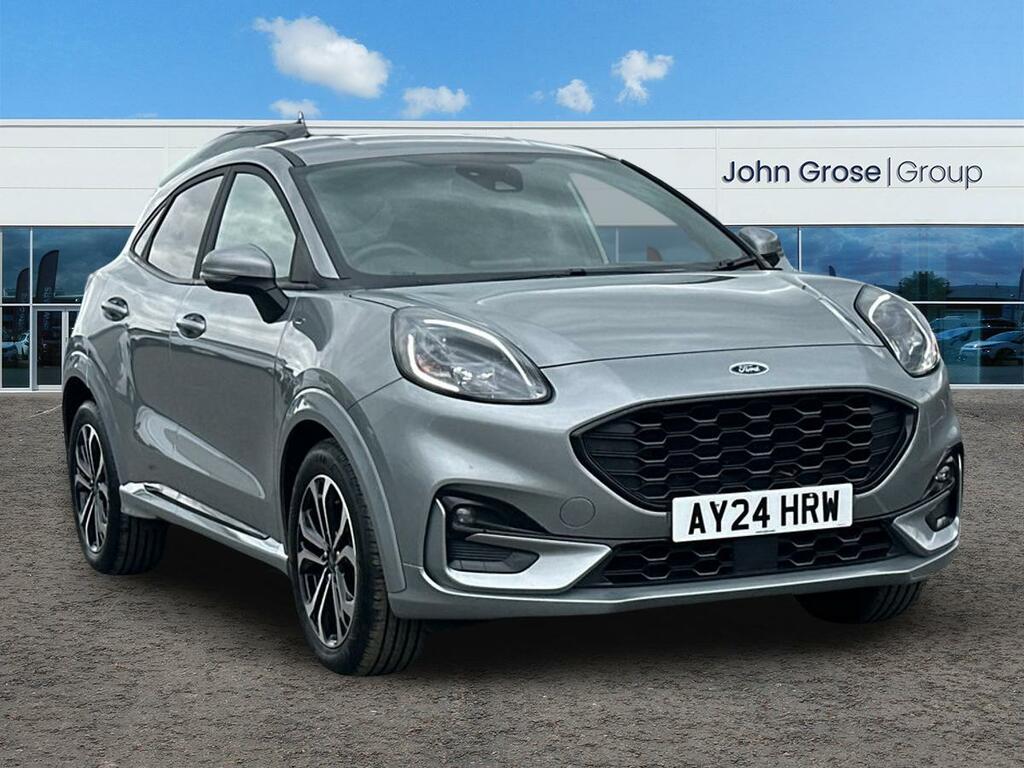 Ford Puma 1.0 Ecoboost Hybrid Mhev St-line Hatchback Silver