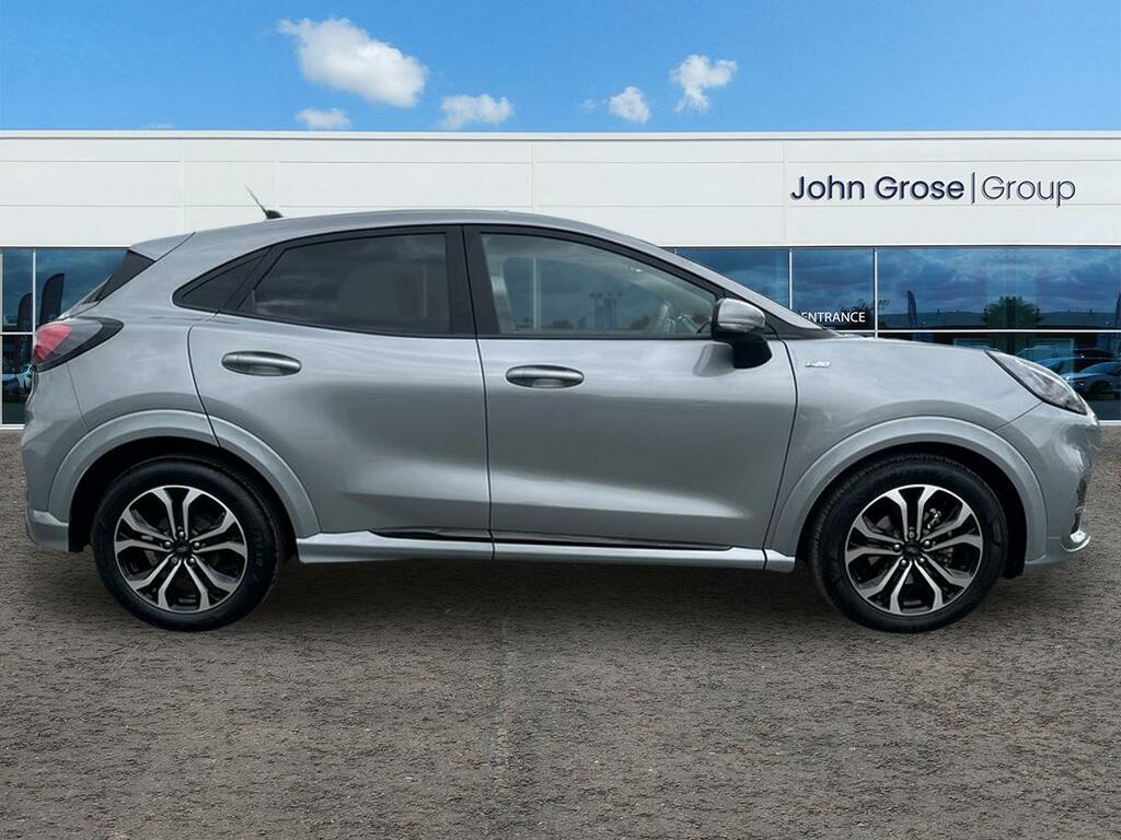 Ford Puma 1.0 Ecoboost Hybrid Mhev St-line Hatchback AY24HRW Silver #2