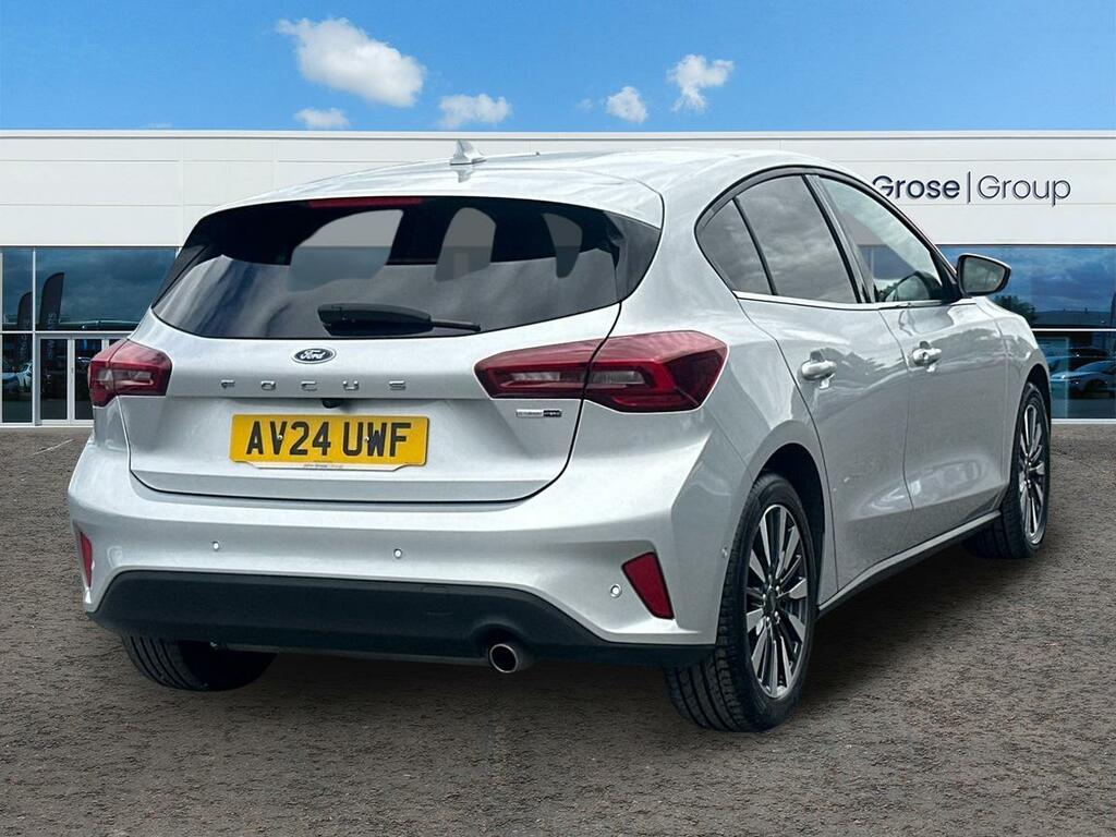 Ford Focus 1.0 Ecoboost Hybrid Mhev 155 Titanium X Hatchb AV24UWF Silver #3