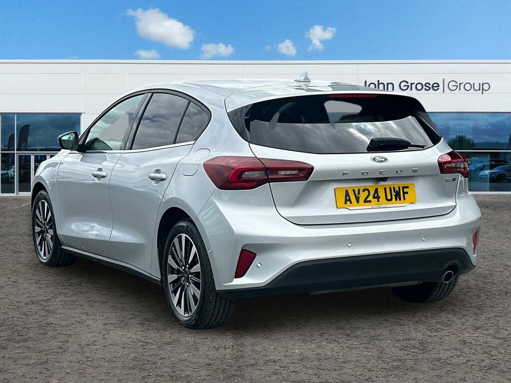 Ford Focus 1.0 Ecoboost Hybrid Mhev 155 Titanium X Hatchb AV24UWF Silver #5