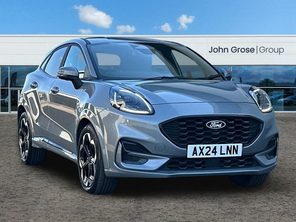 Ford Puma 1.0 Ecoboost Hybrid Mhev St-line X Hatchback Silver