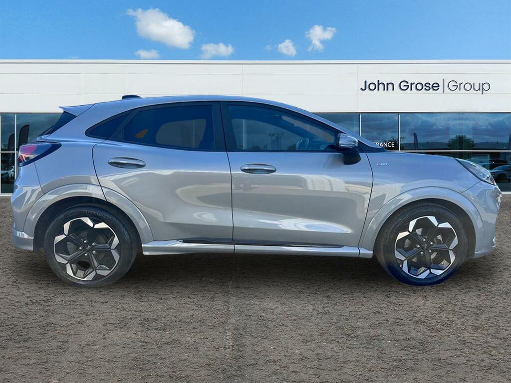 Ford Puma 1.0 Ecoboost Hybrid Mhev St-line X Hatchback AX24LNN Silver #2