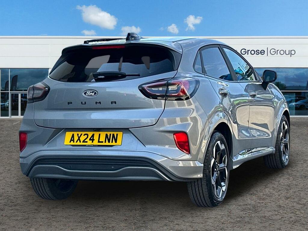 Ford Puma 1.0 Ecoboost Hybrid Mhev St-line X Hatchback AX24LNN Silver #3