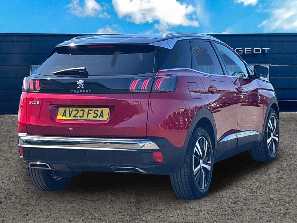 Peugeot 3008 1.2 Puretech Gt Eat8 Estate Red #3