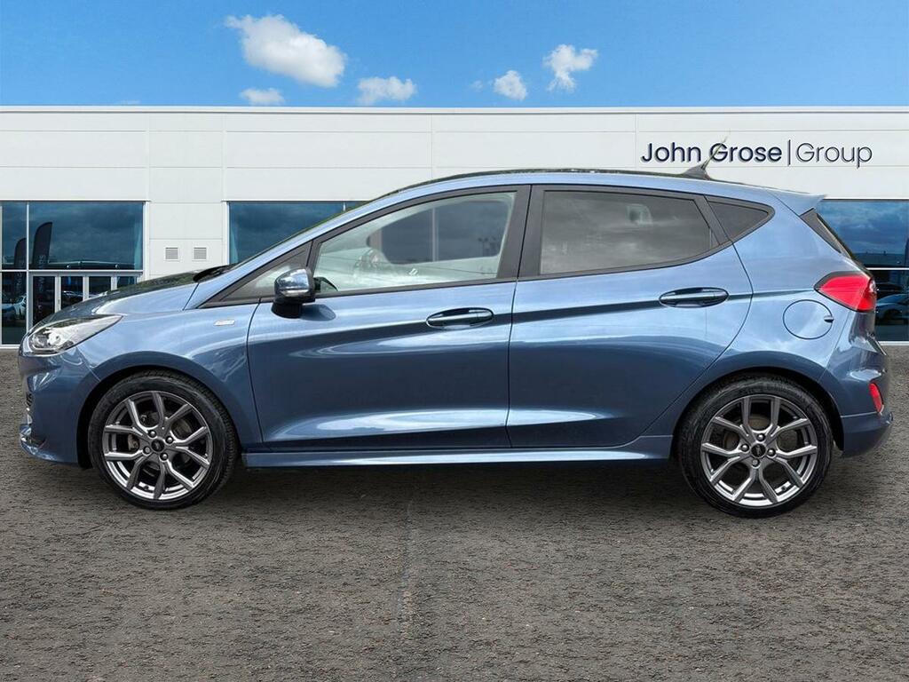 Ford Fiesta 1.0 Ecoboost St-line Hatchback AV72PTZ Blue #6