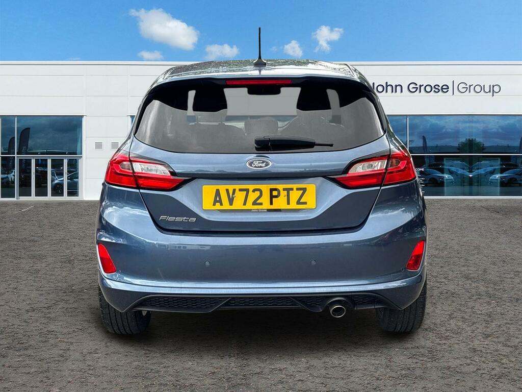 Ford Fiesta 1.0 Ecoboost St-line Hatchback AV72PTZ Blue #4