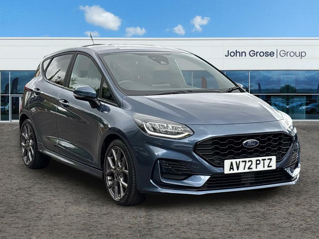Ford Fiesta 1.0 Ecoboost St-line Hatchback Blue