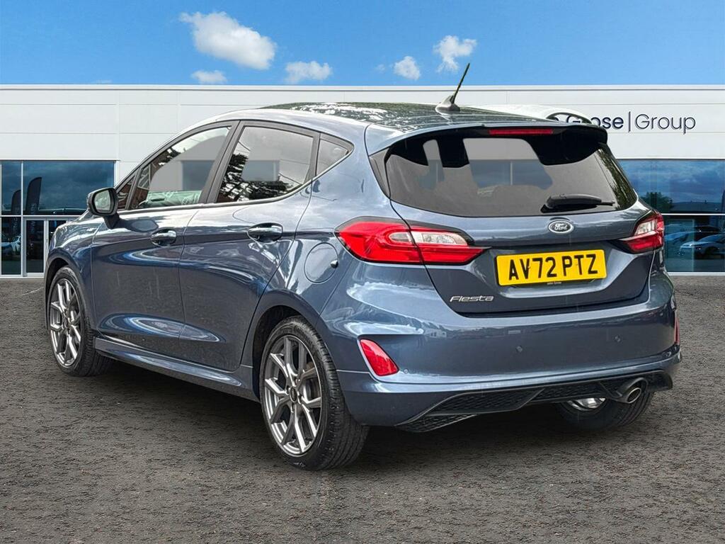 Ford Fiesta 1.0 Ecoboost St-line Hatchback AV72PTZ Blue #5