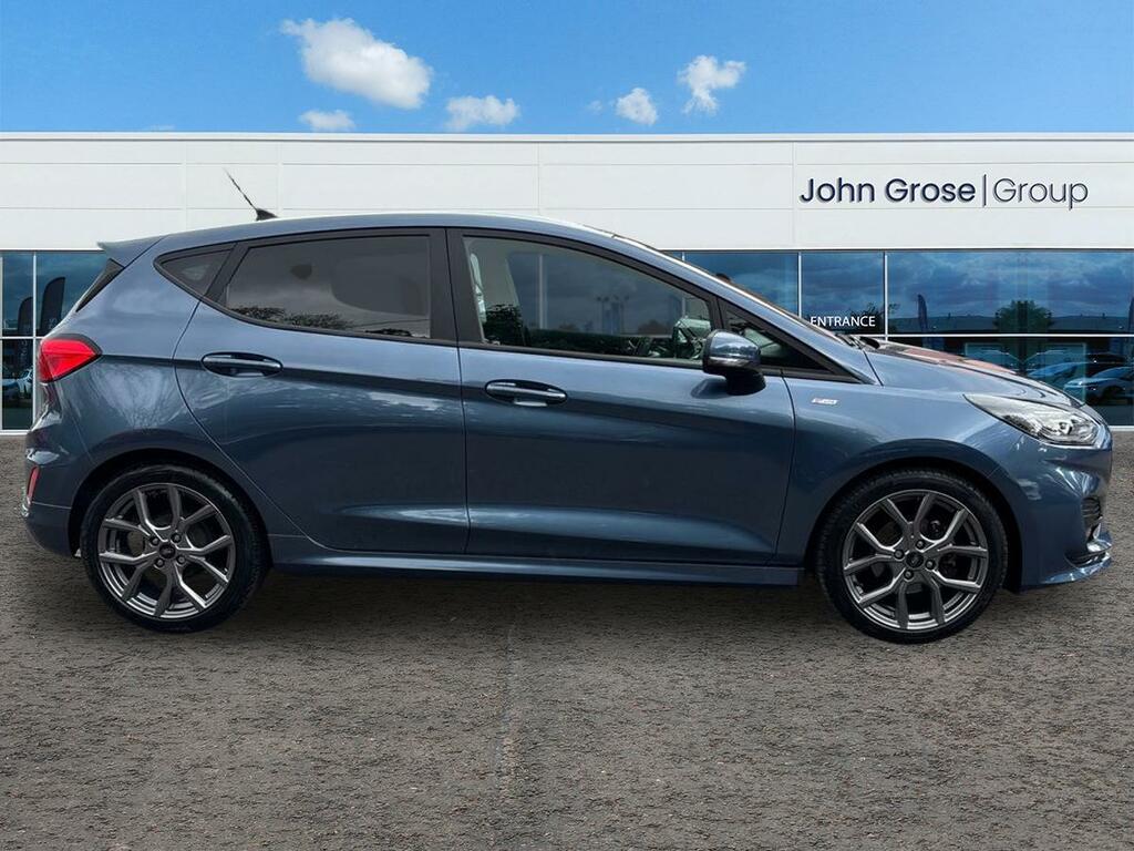Ford Fiesta 1.0 Ecoboost St-line Hatchback AV72PTZ Blue #2