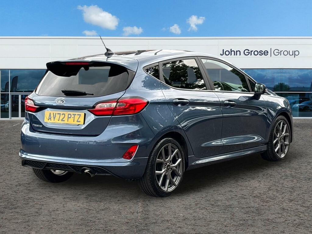 Ford Fiesta 1.0 Ecoboost St-line Hatchback AV72PTZ Blue #3