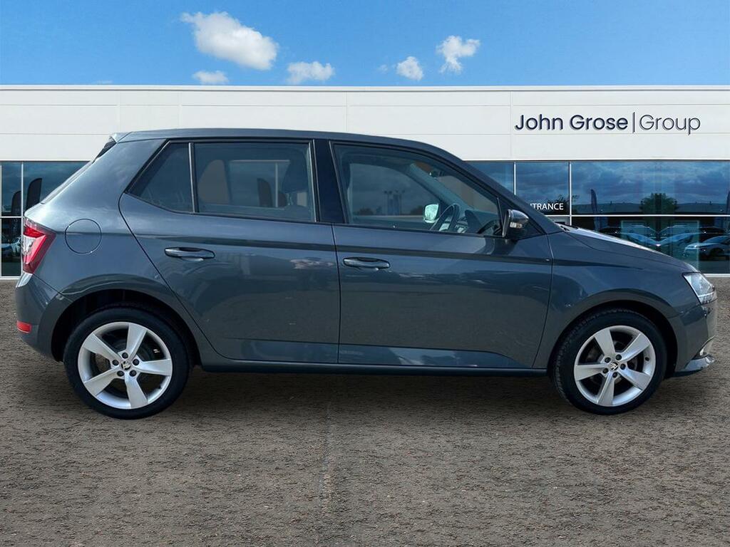 Skoda Fabia 1.0 Tsi Se L Hatchback GK71PCV Grey #2