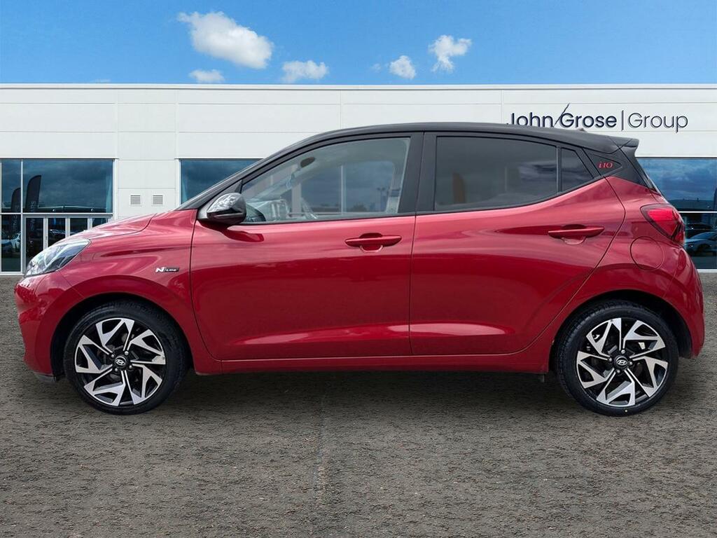 Hyundai I10 1.0 T-gdi N Line Hatchback AO71GXV Red #6