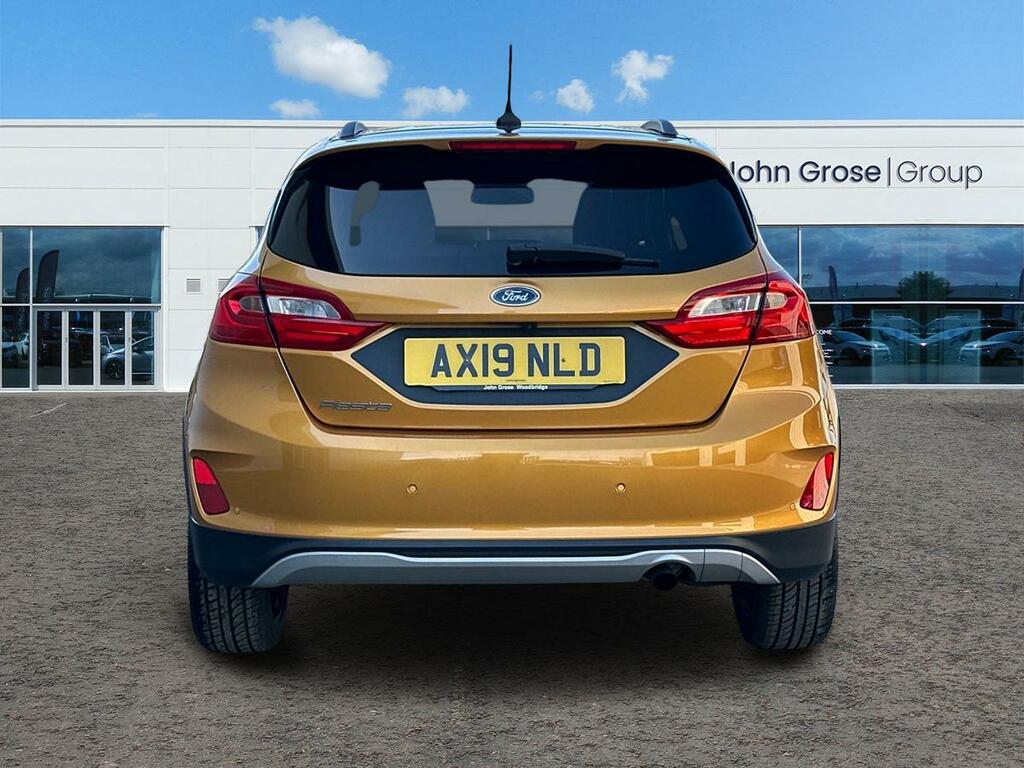 Ford Fiesta 1.0 Ecoboost Active Bo Play Hatchback AX19NLD Yellow #4