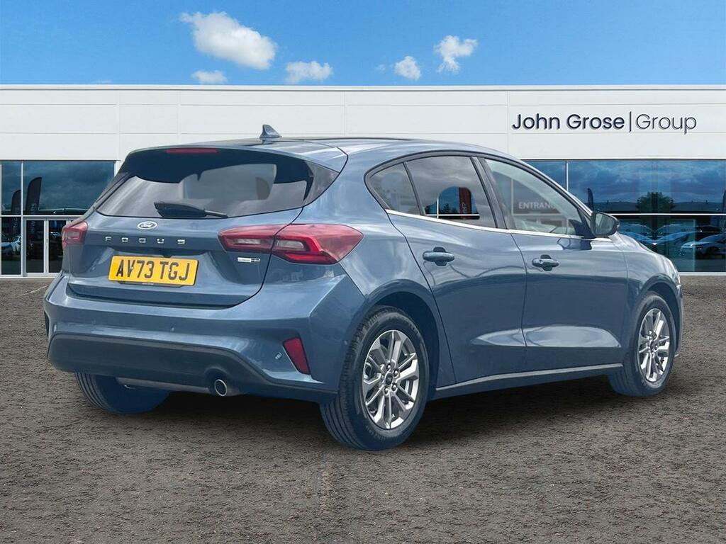 Ford Focus 1.0 Ecoboost Hybrid Mhev Titanium Hatchba AV73TGJ Blue #3