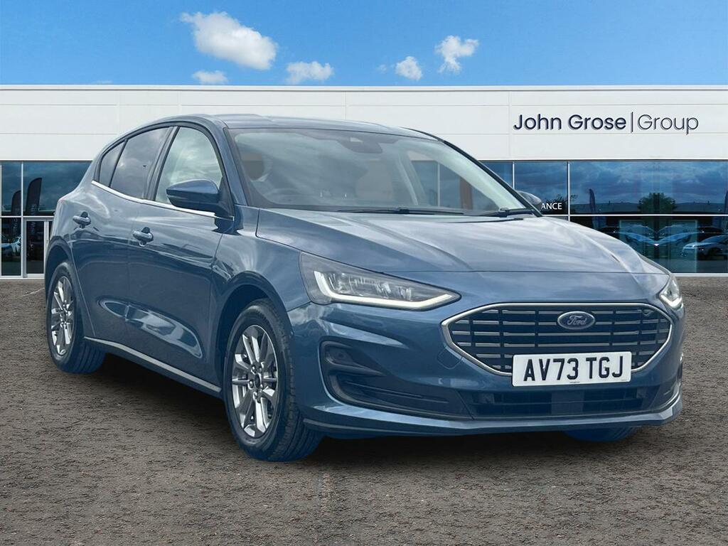 Ford Focus 1.0 Ecoboost Hybrid Mhev Titanium Hatchba Blue