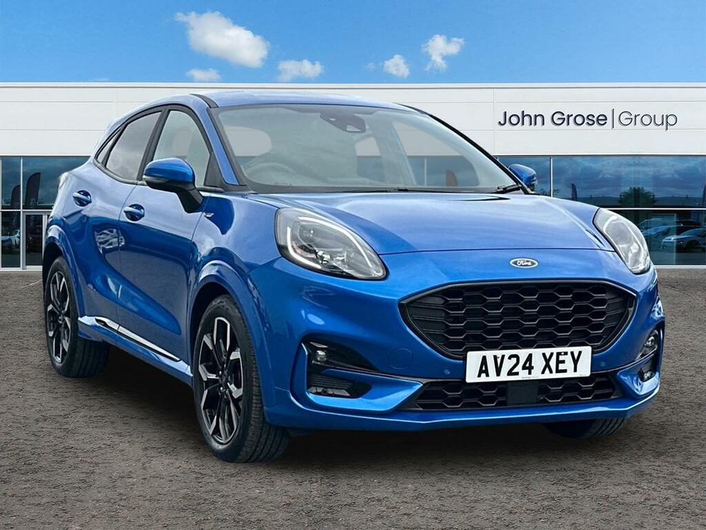 Ford Puma 1.0 Ecoboost Hybrid Mhev St-line X Hatchback Blue