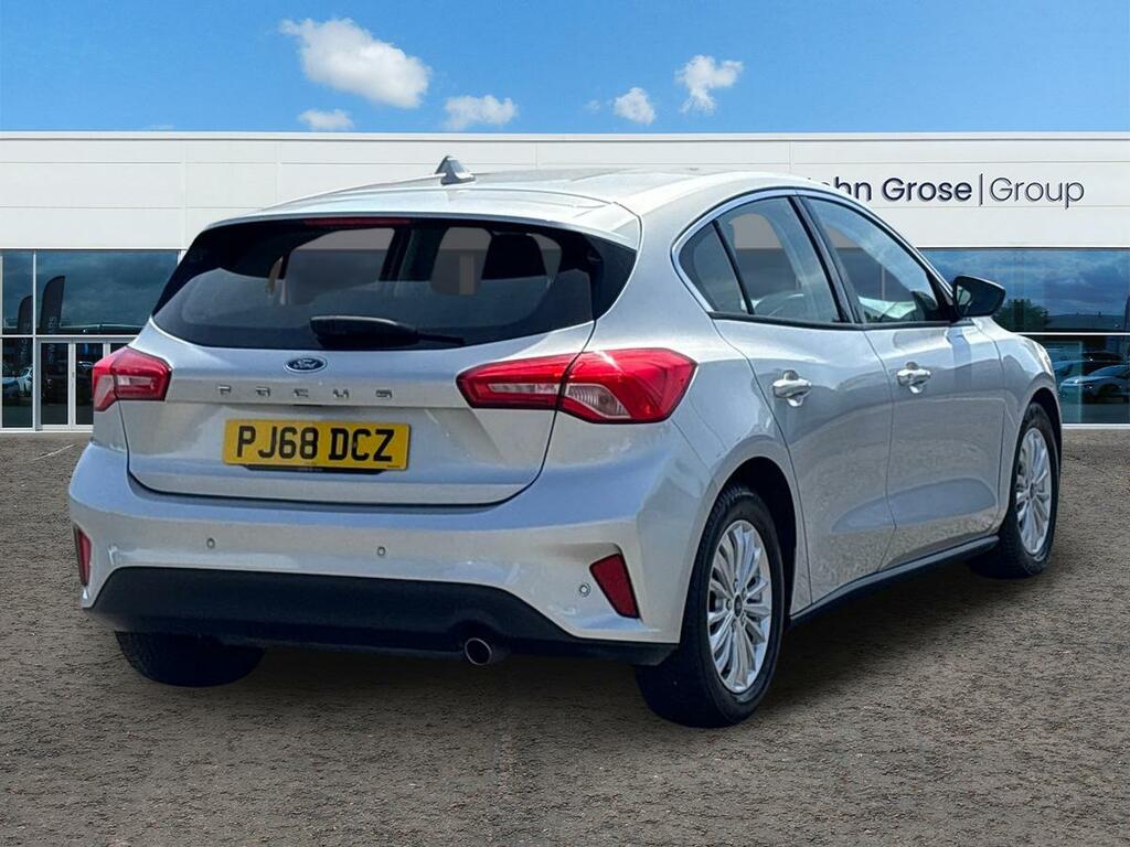 Ford Focus 1.0 Ecoboost 125 Titanium Hatchback PJ68DCZ Silver #3