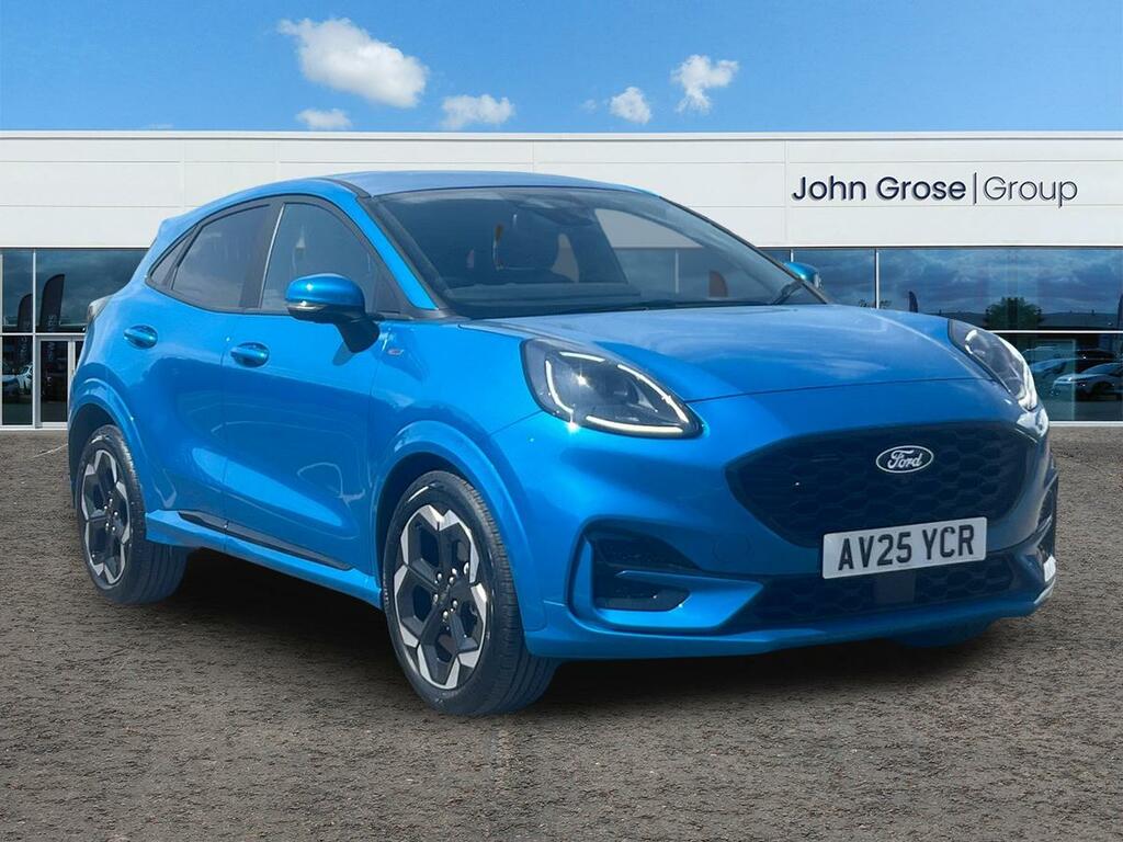 Ford Puma 1.0 Ecoboost Hybrid Mhev St-line X Dct Hatchba Blue
