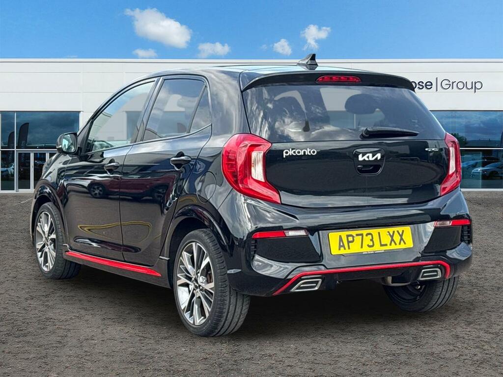 Kia Picanto 1.0 Gt-line 4 Seats Hatchback AP73LXX Black #5