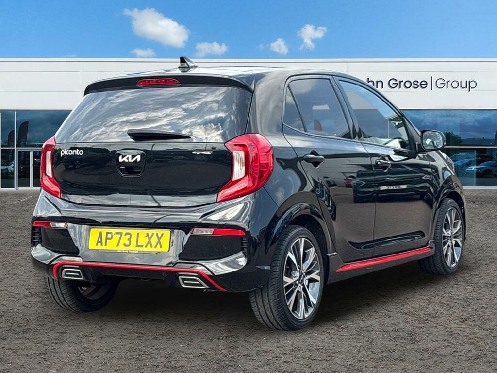 Kia Picanto 1.0 Gt-line 4 Seats Hatchback AP73LXX Black #3
