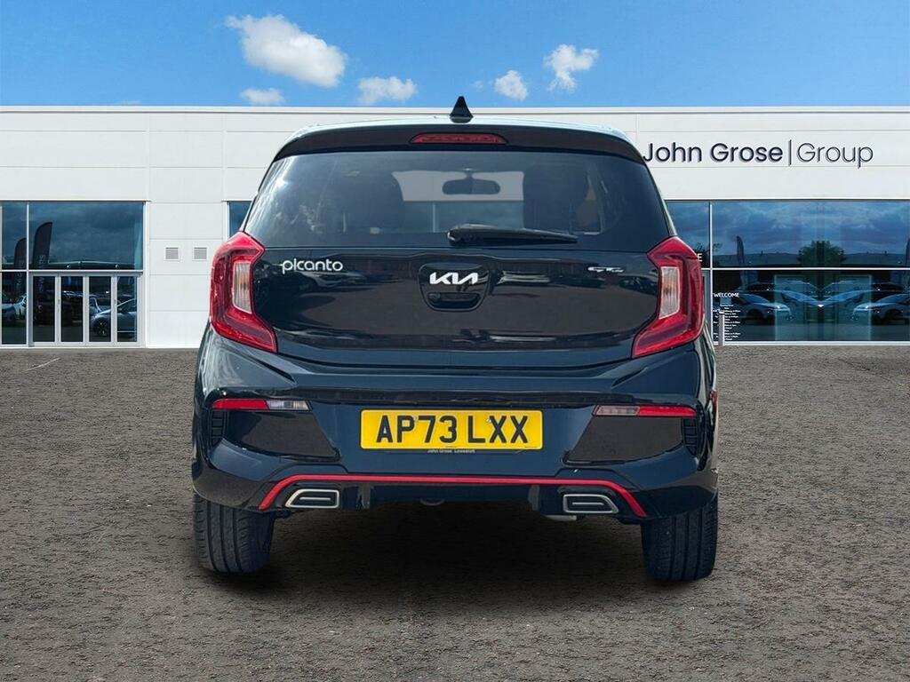 Kia Picanto 1.0 Gt-line 4 Seats Hatchback AP73LXX Black #4
