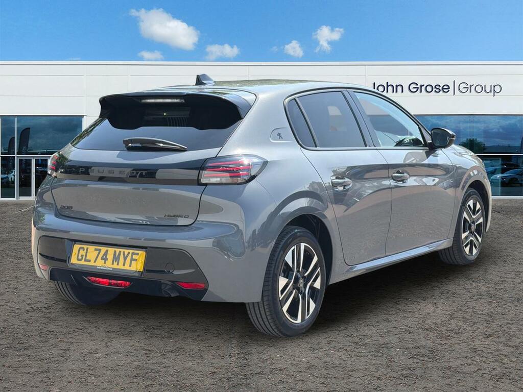 Peugeot 208 1.2 Hybrid 100 Allure E-dsc6 Hatchback Grey #3