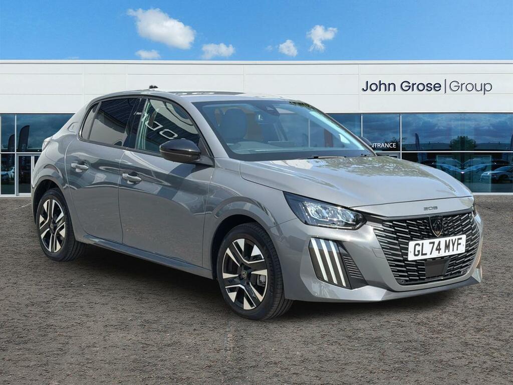 Peugeot 208 1.2 Hybrid 100 Allure E-dsc6 Hatchback Grey
