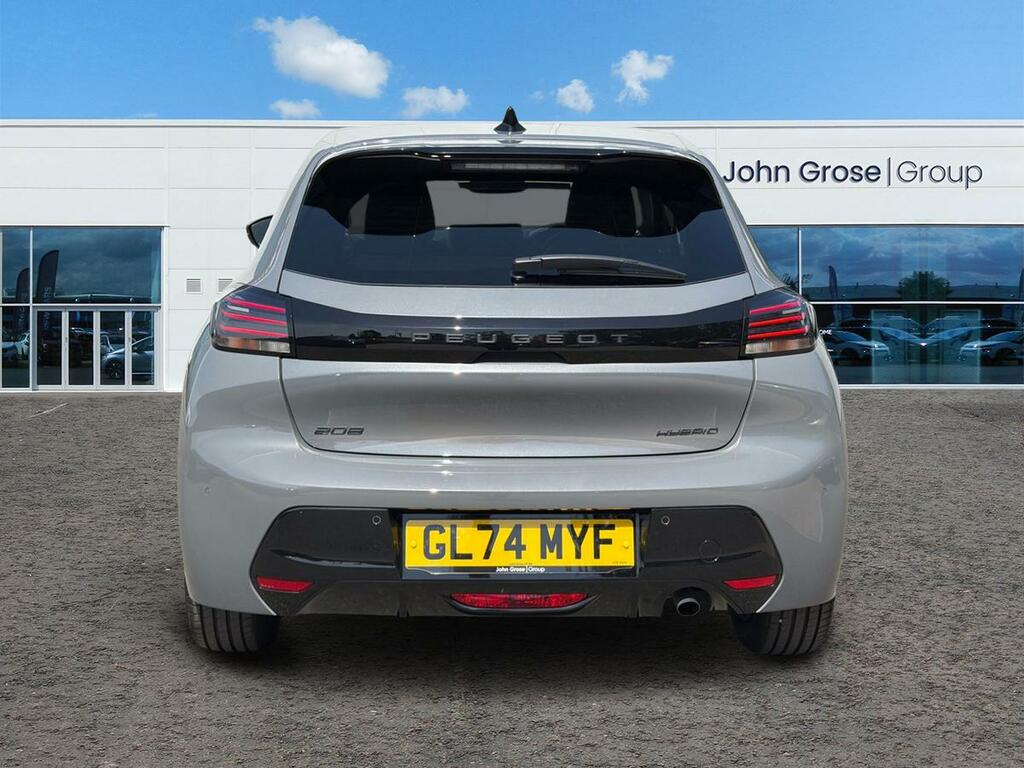 Peugeot 208 1.2 Hybrid 100 Allure E-dsc6 Hatchback Grey #4