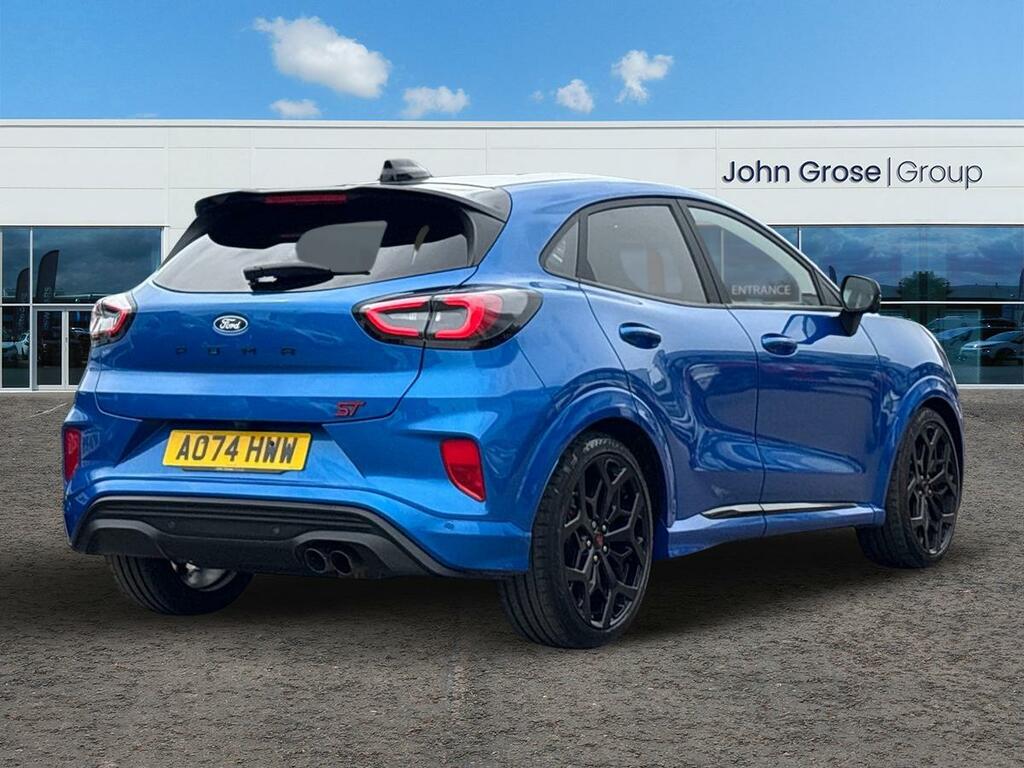 Ford Puma 1.0 Ecoboost Hybrid Mhev St Handling Pk Dct AO74HWW Blue #3