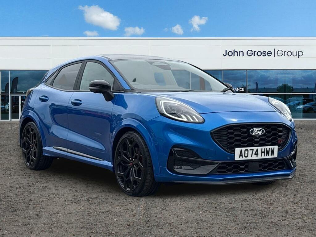 Ford Puma 1.0 Ecoboost Hybrid Mhev St Handling Pk Dct Blue
