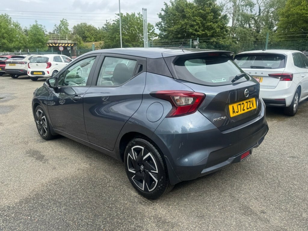 Nissan Micra 1L Acenta AJ72ZZV Grey #3