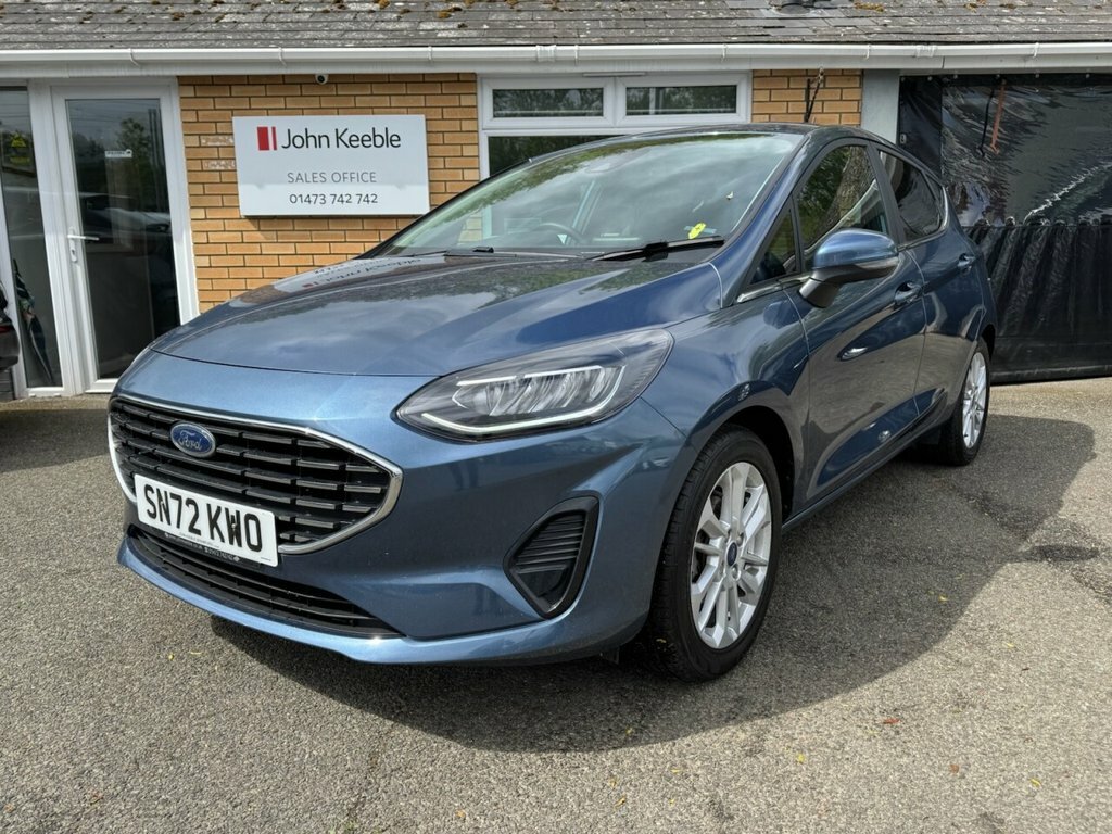 Ford Fiesta 1L Titanium Blue
