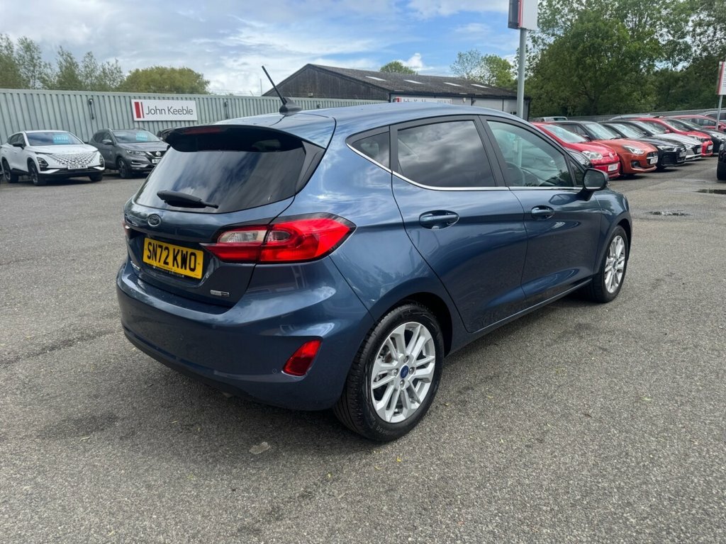 Ford Fiesta 1L Titanium SN72KWO Blue #2
