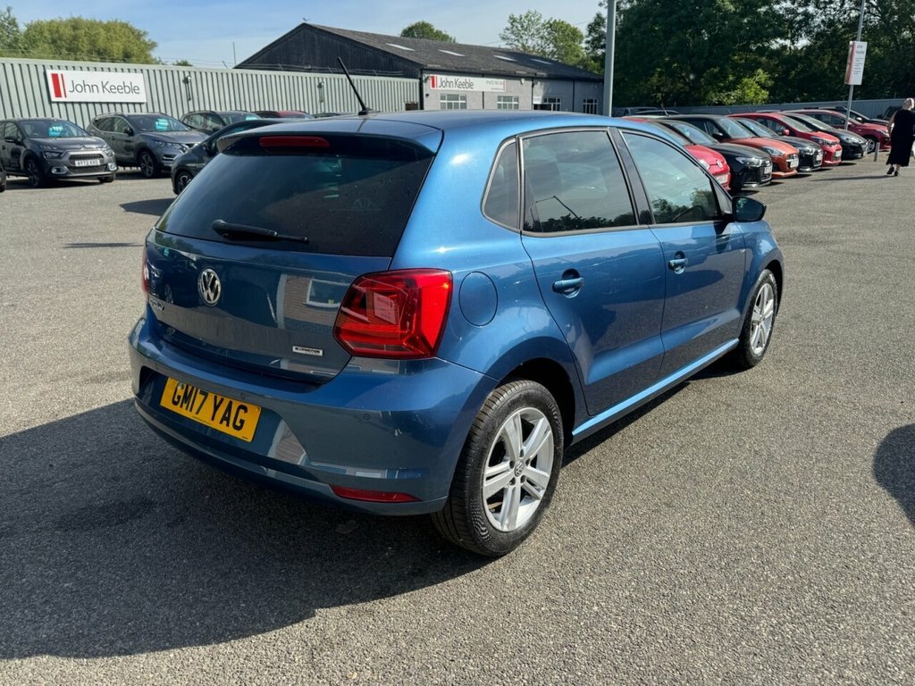 Volkswagen Polo 1L Match Edition GM17YAG Blue #2