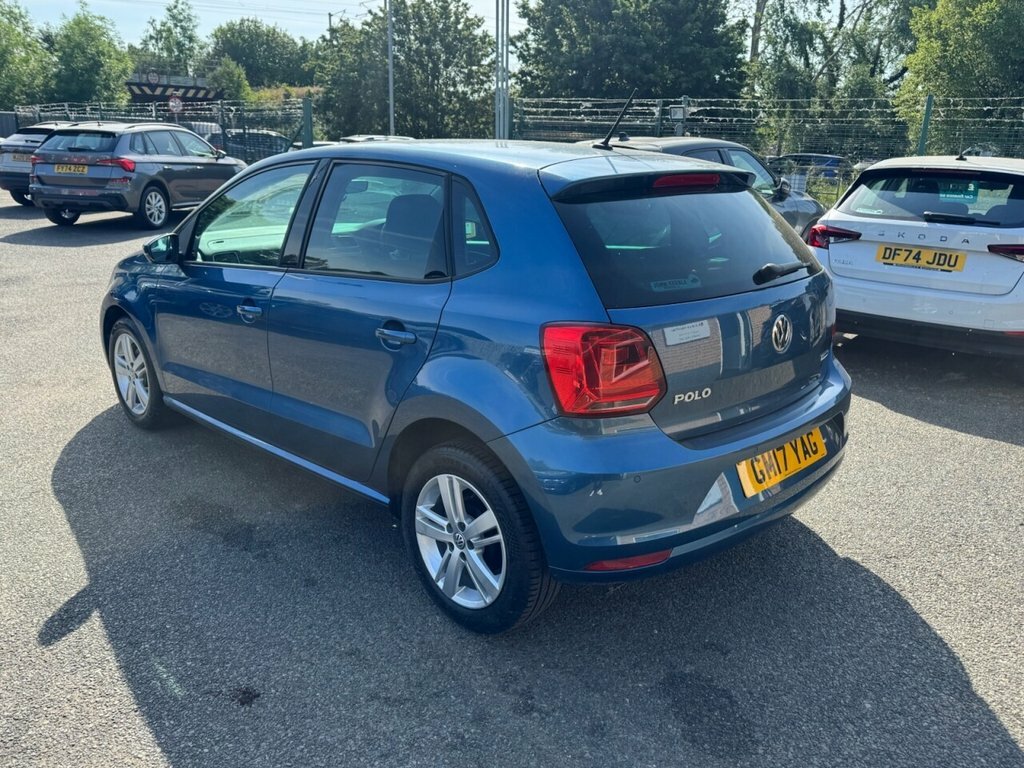 Volkswagen Polo 1L Match Edition GM17YAG Blue #3