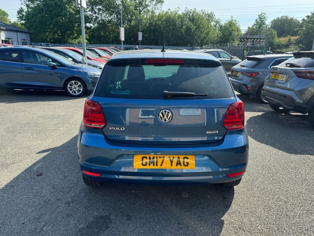 Volkswagen Polo 1L Match Edition GM17YAG Blue #5